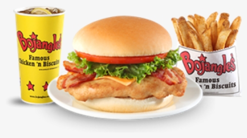Bojangles Grilled Chicken Club Sandwich Combo With - Sandwich, HD Png Download, Transparent PNG
