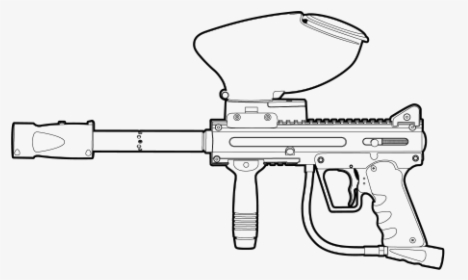Camera Drawing Gun - Assault Rifle, HD Png Download, Transparent PNG