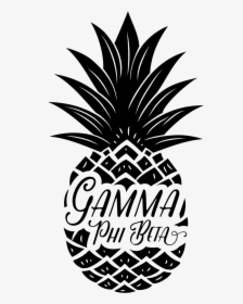 Pineapple Decal With Name , Png Download - Summer Cute Pineapple, Transparent Png, Transparent PNG