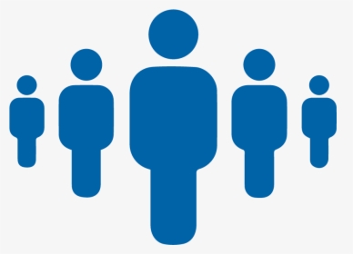 Icon Blue Collaboration - Transparent Background Population Icon, HD Png Download, Transparent PNG