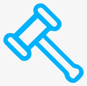 Law Hammer Icon, HD Png Download, Transparent PNG