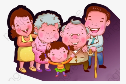 Family Clipart Happy, HD Png Download, Transparent PNG