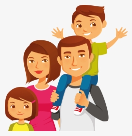 Clipart Family Individual - صور كرتونيه عائلية, HD Png Download, Transparent PNG