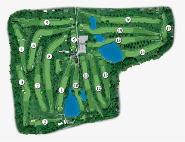 Lakearthurmap - Butler's Golf Course Layout, HD Png Download, Transparent PNG