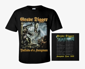Transparent Grave Digger Png - Grave T Shirt Death Metal, Png Download, Transparent PNG