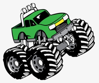 Monster Truck Clip Art Pictures - Clipart Monster Truck, HD Png Download, Transparent PNG