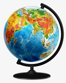 Globus, Earth, World, Map, Geography, Child, School - Classroom Globe Transparent, HD Png Download, Transparent PNG