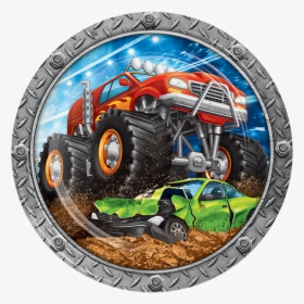 Monster Trucks Birthday Theme, HD Png Download, Transparent PNG