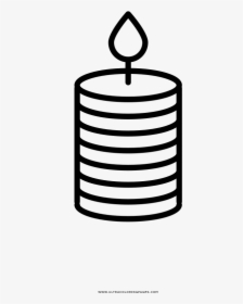 Candle Light Coloring Page - Coin Icon Vector Free Download, HD Png Download, Transparent PNG