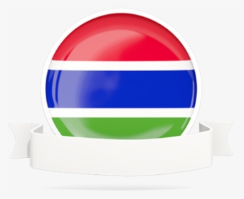 Flag With Empty Ribbon - Sphere, HD Png Download, Transparent PNG