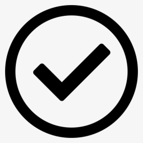 Detail Check Comments - Check Mark In Circle Icon, HD Png Download, Transparent PNG