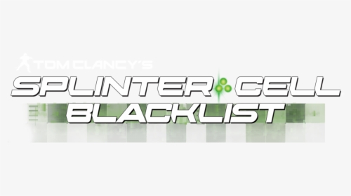Tom Clancy's Splinter Cell Blacklist Logo, HD Png Download, Transparent PNG