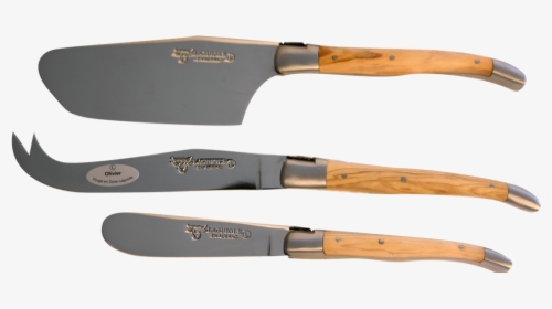S2p99oli Cheese Set With Cleaver Olive - Bowie Knife, HD Png Download, Transparent PNG