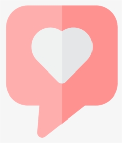 Transparent Chat Icons Png - Heart In Speech Bubble Png, Png Download, Transparent PNG