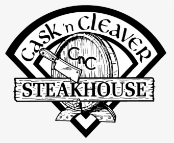 Cask N Cleaver Logo, HD Png Download, Transparent PNG