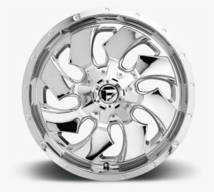 Fuel Cleaver Dually Wheels Chrome, HD Png Download, Transparent PNG