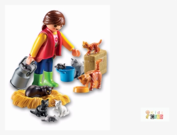 Transparent Cat Girl Png - Playmobil 6139, Png Download, Transparent PNG