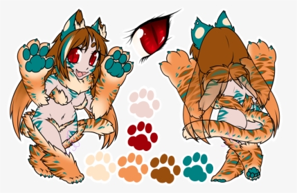 24 Hour Monster Cat Girl Auction Closed - Monster Cat Girl, HD Png Download, Transparent PNG