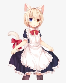 Built With Love Catgirl - Catgirl Maid Anime, HD Png Download, Transparent PNG