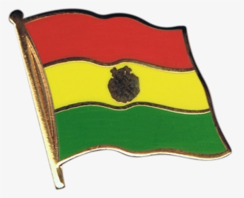 Bolivia Flag Pin, Badge - Mexican Flag Drawing Easy, HD Png Download, Transparent PNG