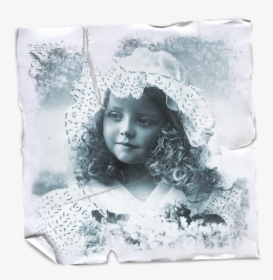 Vintage, Little, Girl, Collage, Paper, Stained, Texture - Visual Arts, HD Png Download, Transparent PNG