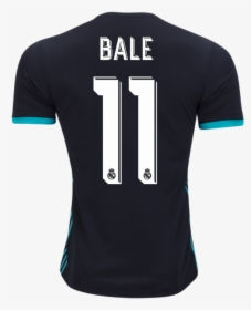 17-18 Real Madrid Away Football Shirt Gareth Bale - Active Shirt, HD Png Download, Transparent PNG