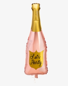 Transparent Gold Champagne Bottle Png - Transparent 21st Birthday Png, Png Download, Transparent PNG