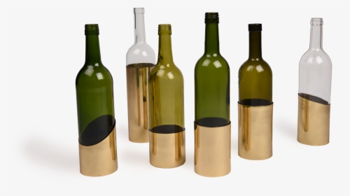 Transparent Wine Glass - Wine Bottle, HD Png Download, Transparent PNG