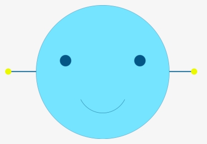 Blue,head,eye - Smiley, HD Png Download, Transparent PNG