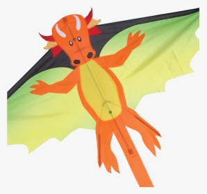 Flying Dragon Kite - Dragon Kite, HD Png Download, Transparent PNG
