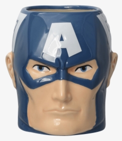 Captain America Head Mug, HD Png Download, Transparent PNG