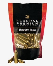 Federal Gold Medal Bagged Brass Unprimed 22-250, 100/bag - Federal Premium, HD Png Download, Transparent PNG