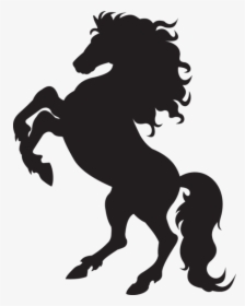 Cowboy Svg Horse Stencil - Horse Vector, HD Png Download, Transparent PNG
