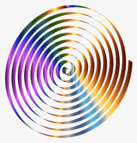Chromatic 3d Spiral Clip Arts - 3 D Spiral, HD Png Download, Transparent PNG