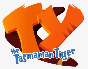 Ty The Tasmanian Tiger - Ty Tasmanian Tiger Logo, HD Png Download, Transparent PNG