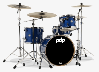 Pdcm2014bl - Concept™ Maple - Blue Sparkle - 4-piece - Pdp Drum Set, HD Png Download, Transparent PNG
