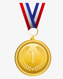 Gold Medal Olympic Medal Bronze Medal Clip Art - Olympic Gold Medal Clipart, HD Png Download, Transparent PNG