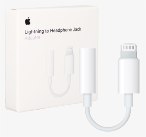Apple Lightning To Headphone Jack Adapter, HD Png Download, Transparent PNG
