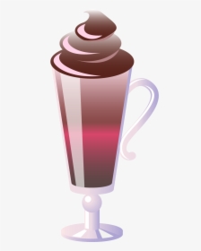 Strawberry Ice Cream Icon - Vector, HD Png Download, Transparent PNG