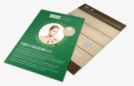 Spa Facial Treatments Flyer Template Preview, HD Png Download, Transparent PNG
