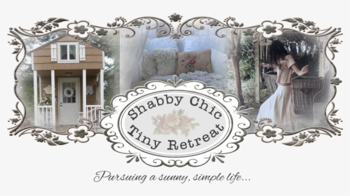 Shabby Chic Tiny Retreat - Picture Frame, HD Png Download, Transparent PNG