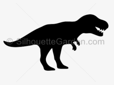 Transparent T Rex Silhouette Png - T Rex Silhouette Clip Art, Png Download, Transparent PNG