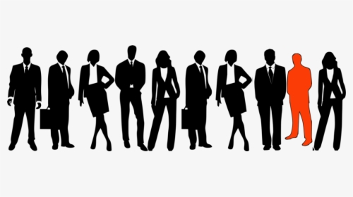 Picture - Business People Silhouette Vector Free, HD Png Download, Transparent PNG