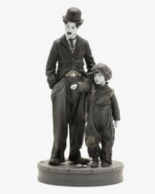 Figurine Charlie Chaplin Statue, HD Png Download, Transparent PNG
