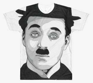 Charlie Chaplin Logo T Shirt - Illustration, HD Png Download, Transparent PNG