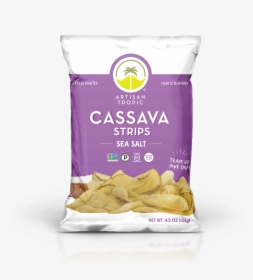 Sea Salt Cassava Strips - Artisan Tropic Cassava Chips, HD Png Download, Transparent PNG