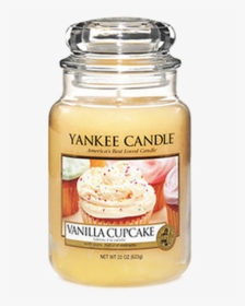 Vanilla Cupcake Bougie Parfumée Yankee Candle - Vanilla Cupcake Yankee Candle, HD Png Download, Transparent PNG