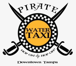 Pirate Water Taxi Logo - Pirate Water Taxi Tampa Florida, HD Png Download, Transparent PNG