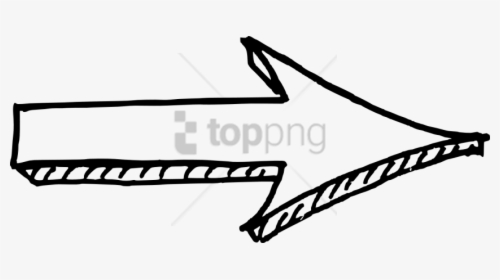 Boho Arrow Png - Arrow Sketch Png, Transparent Png, Transparent PNG