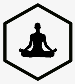 Odhiana Chakra Herbal Teas And Meditation Programs - Meditation Silhouette Png, Transparent Png, Transparent PNG